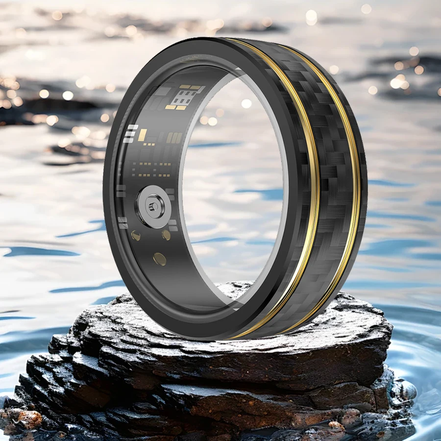 Smart Ring Step Calorie Fitness Monitor - Smart Fitness Ring Men Women Heart
