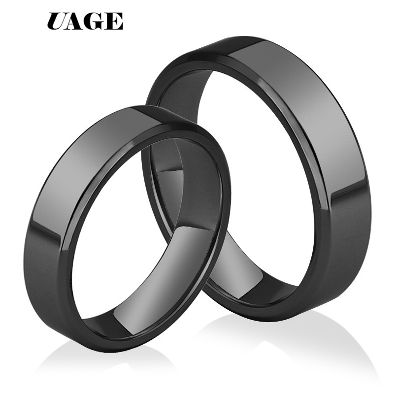 Smart Ring Stainless Steel Black Gold - UAGE High Quality Titanium Stainless Steel