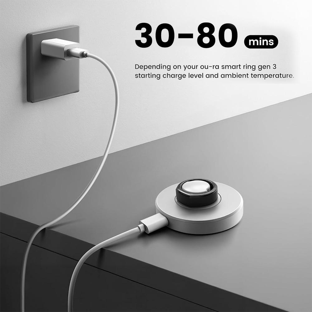 Portable Smart Ring Wireless C - đánh giá và giá Smart Ring Wireless Magnetic Charger Dock