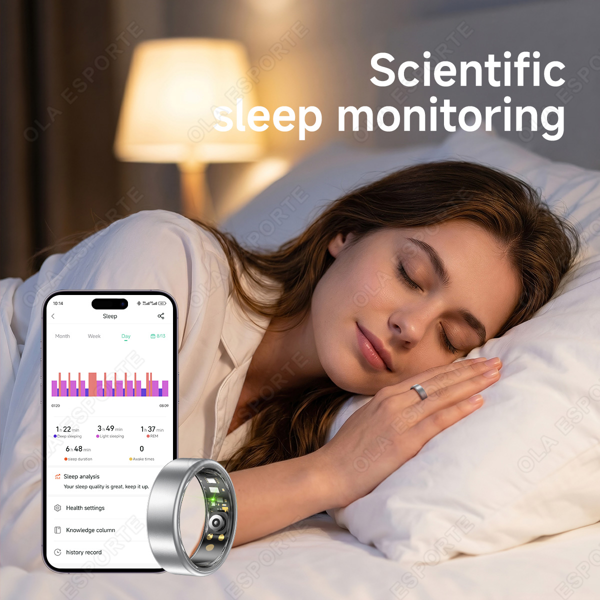 All Size（6-14） Smart Ring for  - đánh giá và giá Smart Ring Health Tracker Heart Rate Sleep