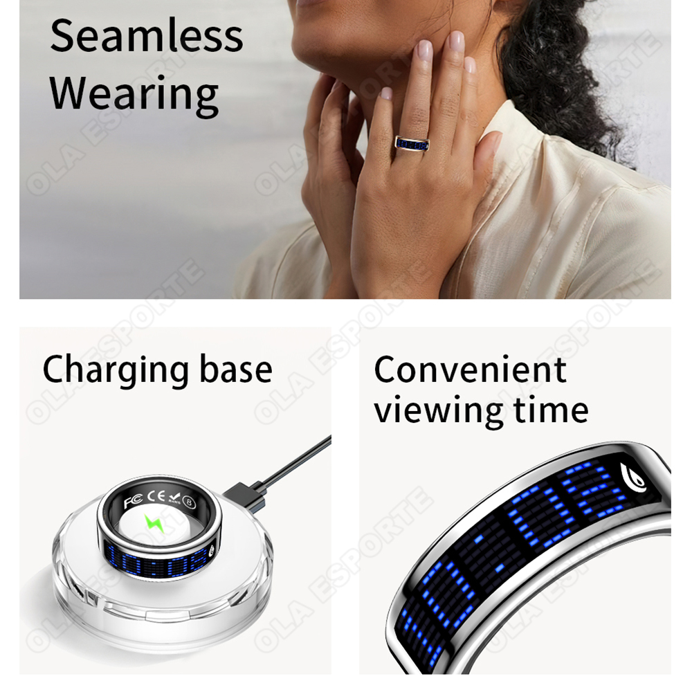 New 2026 Call ID Reminder Smar - đánh giá và giá Smart Ring Health Tracker Heart Rate Sleep