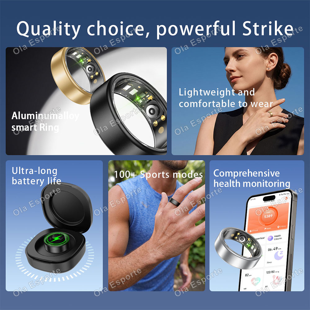 Smart Ring For Men Women Heart - đánh giá và giá Smart Ring Step Calorie Fitness Monitor