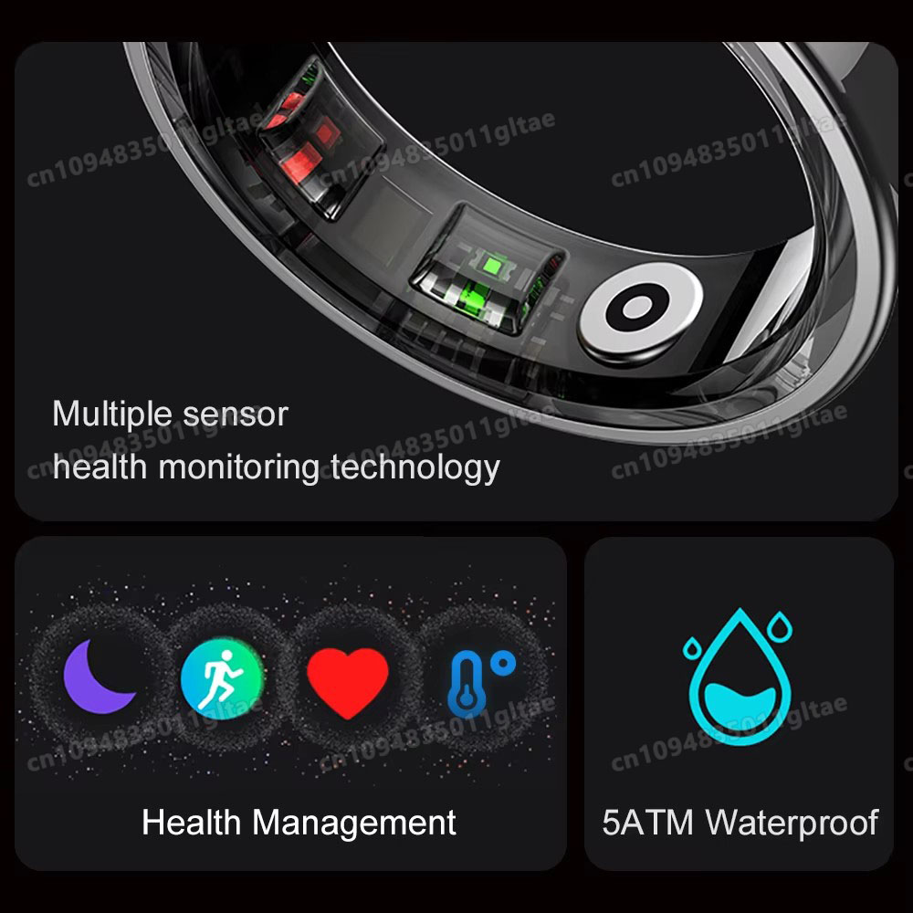 R10 Smart Ring With Charging C - đánh giá và giá Smart Ring Health Tracker Heart Rate Sleep