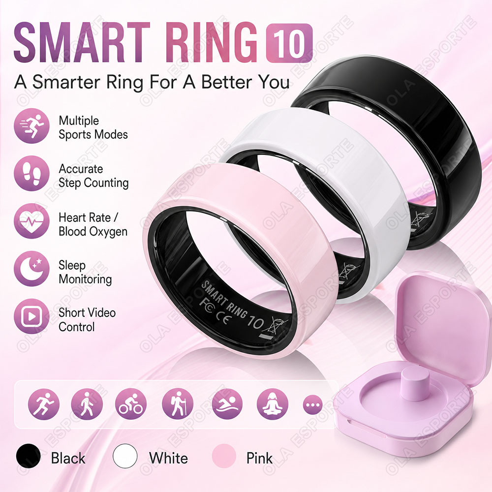 2026 New Ceramic Smart Ring Sl - đánh giá và giá Smart Ring Step Calorie Fitness Monitor