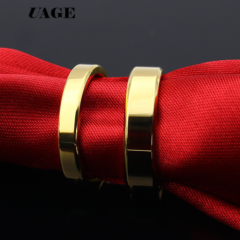 UAGE  High Quality Titanium St - đánh giá và giá Smart Ring Stainless Steel Black Gold