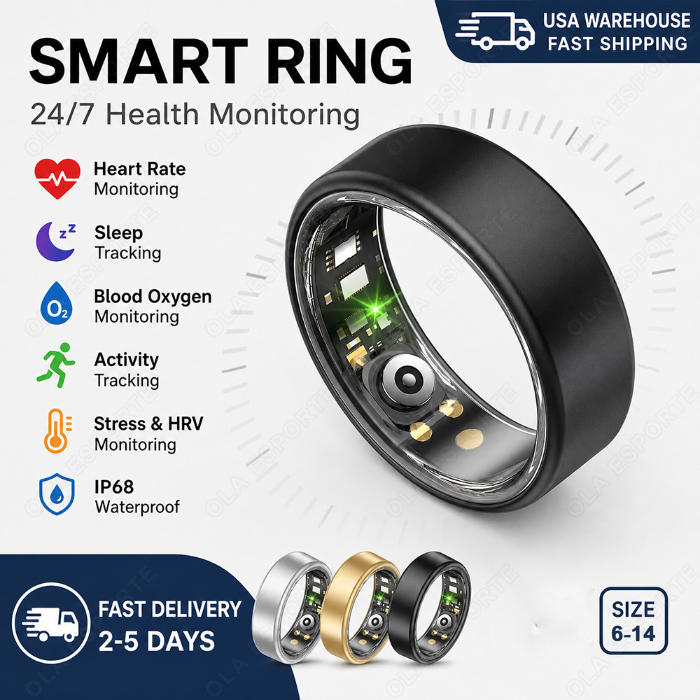 2026 Smart Ring  24‑7 Health T - đánh giá và giá Smart Ring Step Calorie Fitness Monitor