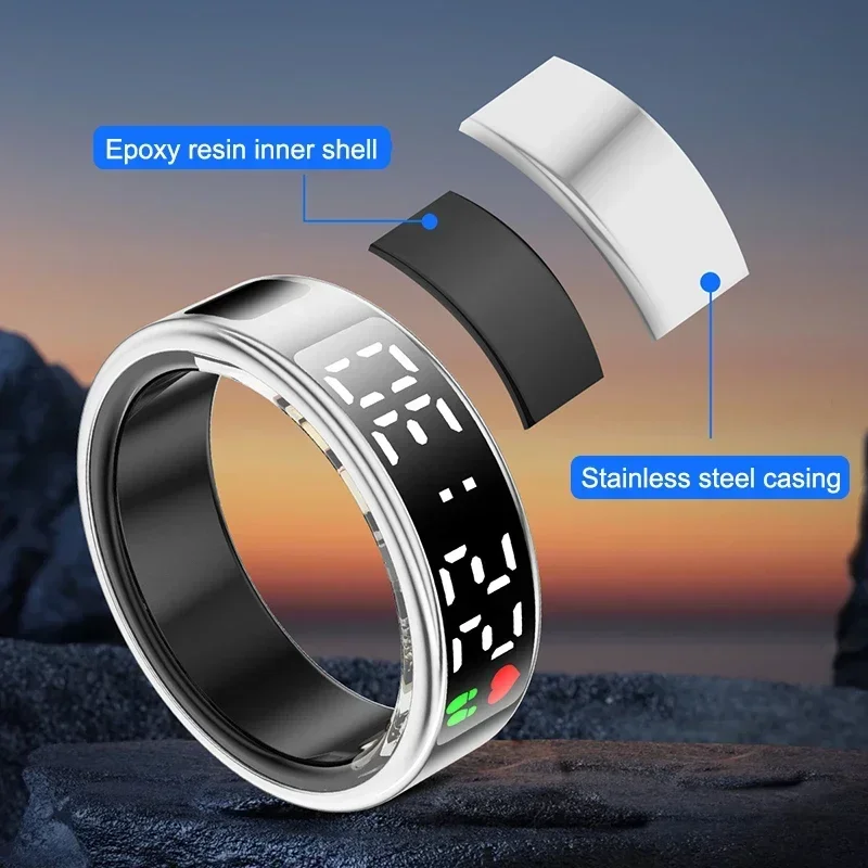 Smart Ring For Men Women Multi - đánh giá và giá Smart Ring Health Tracker Heart Rate Sleep