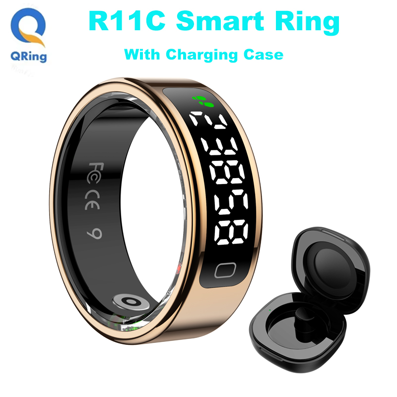 AMZMAX R11C Display Screen Sma - đánh giá và giá Smart Ring Health Tracker Heart Rate Sleep