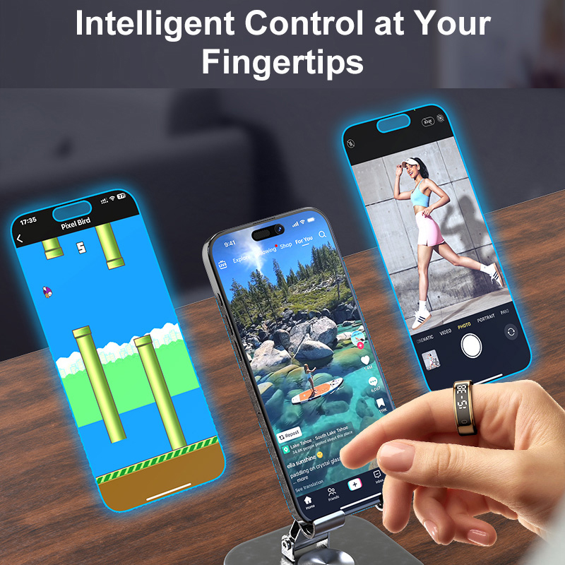 AMZMAX R11C Display Screen Sma - đánh giá và giá Smart Ring Health Tracker Heart Rate Sleep