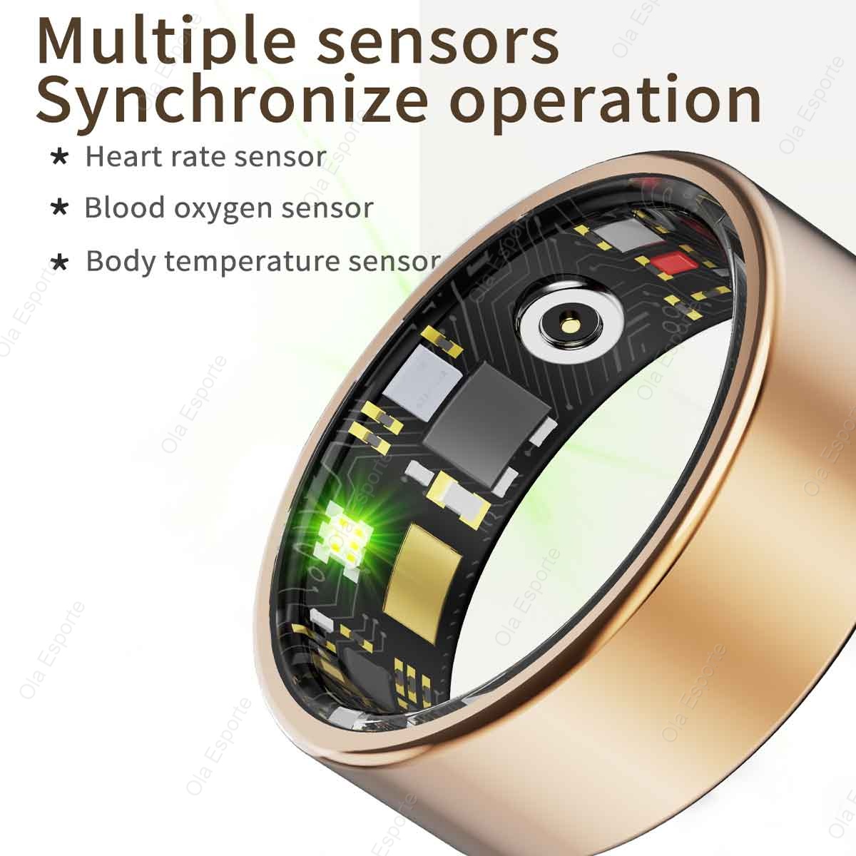 New Multi-Functional Smart Rin - đánh giá và giá Smart Ring Health Tracker Heart Rate Sleep